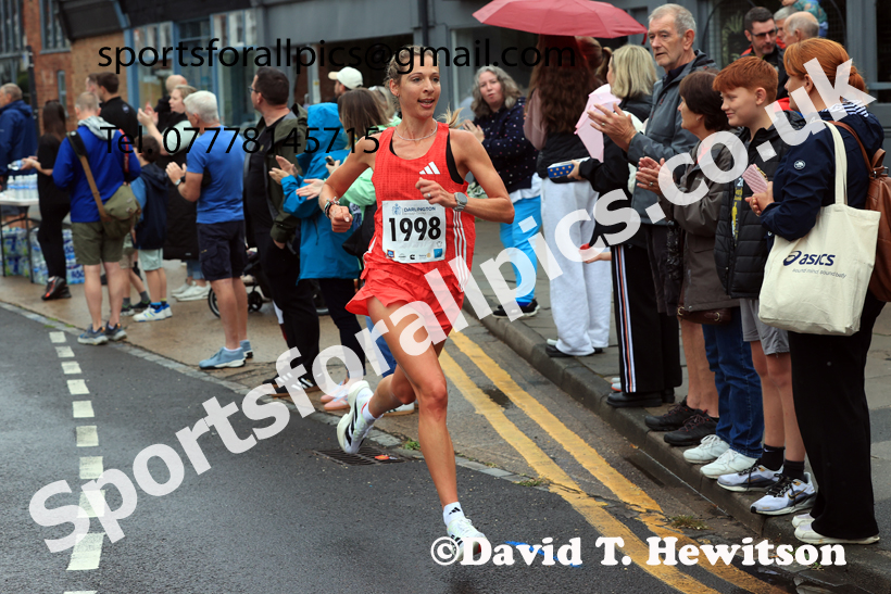 Darlington 10k, 2025 Darlington 5k 10k and Junior 3k Road Race. Photo: David T. Hewitson/Sports for All Pics